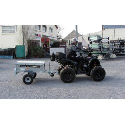 Remorque bagages galvanisée sans frein de fabrication française pour les petits transports, le bricolage ou les départs en vacances - daxara - 107
