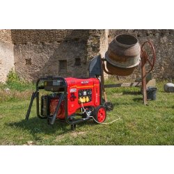 Mf6500e groupe électrogène - Mecafer - 5500W, autonomie 9h, démarreur électrique, transport facile