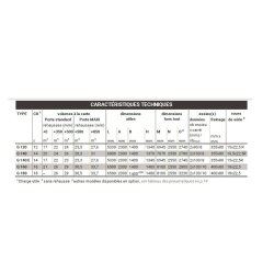 G 180 benne agricole monocoque - gourdon sa - charge 18 t
