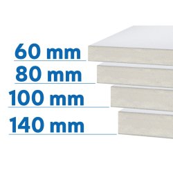 Multi Cubed - Chambre froide modulable Incold - Épaisseur 60 à 140 mm