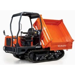 Mini-dumper Kubota KC250H-4 - 2500 kg - Benne trilatérale et moteur diesel 45.5CV