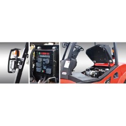 Chariot Tout Chemin HELI CPCD25 G3 ZSM470 - 2500 Kg - 2 x 4 - Cabine + Chauffage