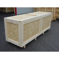 Caisse d'expédition à parois pleines sur-mesure - Palembal - Transport maritime et aérien