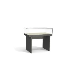 Vitrine table muséographique sur mesure et fabriquée en france
