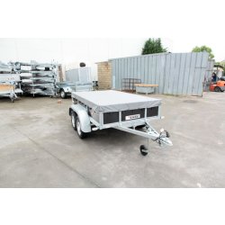 Remorque utilitaire sans frein économique multi-usages pour tous transports - Erdé Expert LC 252 bois - fabrication française soignée