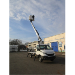 Scorpion 1490 sur iveco camion nacelle - oil & steel france - 14,2 m