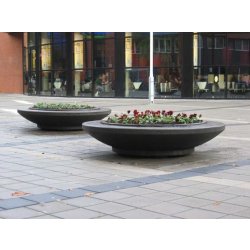 Jardinière Dish en béton pour créer des volumes verts - MG-DISH