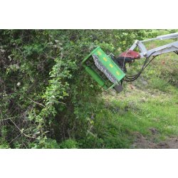 Te1 broyeur forestier - omef - largeur 630 mm - 20 couteaux - moteur à engrenages