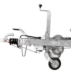 Remorque porte-engins Saris Magnum Maxx 3500 - PTAC 3500 kg - 406 x 184 cm - Référence Magnum Maxx 3500