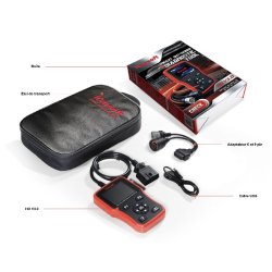 Valise diagnostic automobile iCarsoft HD V3.0 - pour poids lourds - écran LCD couleur 2,8" et mise à jour illimitée