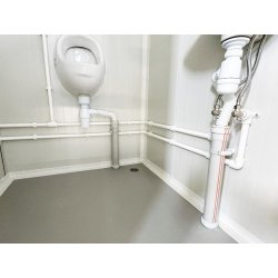 WC-Urinoir - Solution modulaire haut de gamme avec isolation thermique et équipements personnalisables