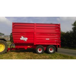 Remorque agricole d'ensilage Redrock - capacité de 10,5 t à 20 t - châssis solide et essieux grande vitesse