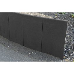 Mur en L en plastique recyclé pour retenue de terre - Talus, étang, robuste et recyclable