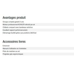 Perform 3000 C5 groupe électrogène Kohler - 2,80 kW - 230V - 50 Hz