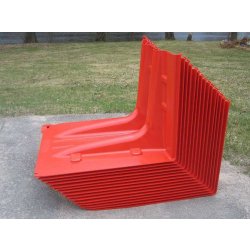 Dispositif anti-inondation démontable - Mobile, auto-stable et léger - Noaq Boxwall - Hauteur de protection 1m