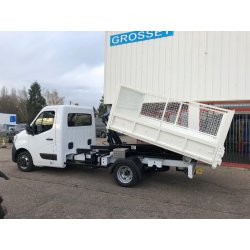 Benne ampliroll 3,5t rehausses grillagées amovibles 7,4m3  - modèle J 3.2