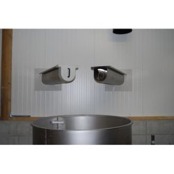 Silo d'élevage à cône axial de 60° pour l'alimentation des veaux  Capacité 20m3, 26m3 ou 30m3 - Poudre de lait