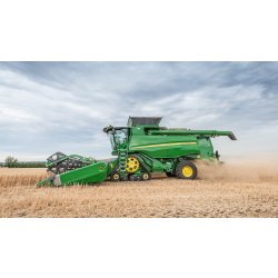 T550 moissonneuse-batteuse John Deere - 224 kW / 305 ch - moteur PowerTech PSS 6,8 l, large canal de 1400 mm, optimisations avancées