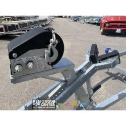 Porte bateau multi-rouleaux GALAXY - GS13 / G1000 - PTAC : 1350Kg - 1 essieu - Remorque neuve pour bateaux, kayaks, jet-ski