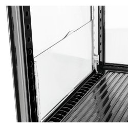 Mini-vitrine réfrigérée 64L2T noire 700358GV1 Bartscher