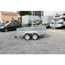 Remorque utilitaire multi-usages en acier galvanisé - ERDE EXPERT LC 252 GALVA - fabrication française