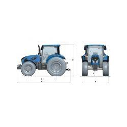 Série 6-115/6-135 H Tier 4 Final - Tracteur agricole Landini - Moteur Deutz AG 110 à 126 ch