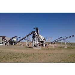 250 t/h - Ligne complète de concassage de minerai de fer avec mâchoire PE900x1200, cône CSB240 et broyeur VSI5X