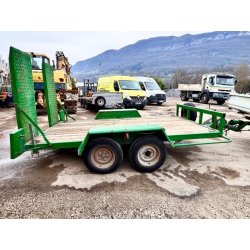 BOUVERET r23200 remorque porte engin 2 essieux 3,2t