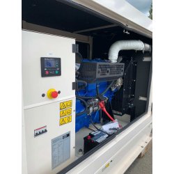Groupe électrogène d'occasion avec capote neuf de déstockage - FG WILSON - 35 KVA -  F35-1