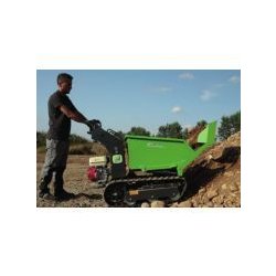 Cingo M800 TD - Brouette à moteur Merlo - 800 kg - Moteur Honda 12 CV avec transmission hydraulique