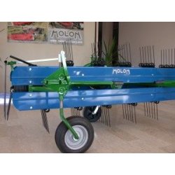 Minor mini 120 - râteaux andaineurs postérieurs pour tracteurs - molon giovanni - 1,20 m