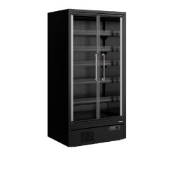 Vitrine réfrigérée Galaxy+ GP10FGD Black - très basse consommation et design somptueux