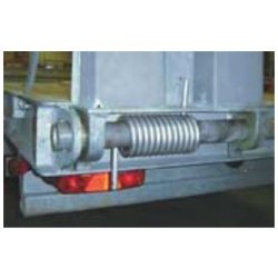 Remorque porte-panneau 6 tonnes - châssis galvanisé à chaud - roues dessous - freinage ABS - ECIM PE 46 600 FA