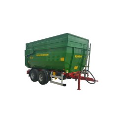 R 80 TAHK Benne agricole à tandem monocoque - Romsan - capacité 8000 kg