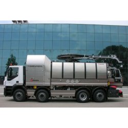Tornado - hydrocureur Kaiser - débits 290 l/min à 410 l/min et pression 170 à 200 bar
