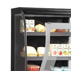 Vitrine réfrigérée libre service basse 600mm Profondeur 740mm NOC60CC TEFCOLD