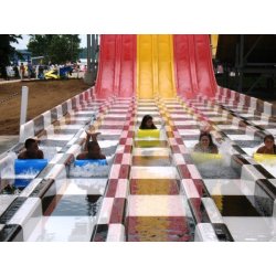 Toboggan - multilane avec large choix de couleurs et glissière à tapis