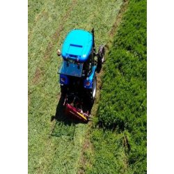 Faucheuse à doubles lames montés à l'arrière avec deux barres de coupe mobiles conçue pour couper tous les types d'herbe, de plantes fourragères et d'herbes médicinales - lk170-2h