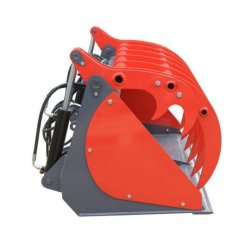 Godet multifonction avec grappin - Grand volume