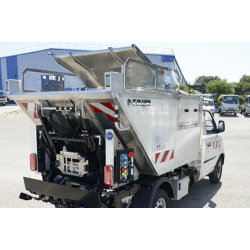 Mini Bennes à Ordures Ménagères BOM - MICRONEA - ultra-compacte - idéale pour ruelles et accès difficiles - 400 kg de capacité