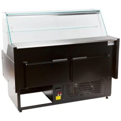 Vitrine réfrigérée positive MORRIS 1.5 Combisteel
