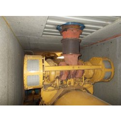Groupe électrogène en container Caterpillar 2000 kVA - Model 3516 - Moteur Caterpillar - Année 1997