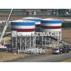 CS-1000 - Silo à ciment boulonné - CONSTMACH - Capacité 1000 tonnes avec équipements complets