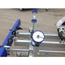 Porte bateau – remorque cassante - SW1265 - PTAC : 1600Kg - 1 essieu - Sun Way - Transport de bateaux/kayaks/jet-ski/voiliers