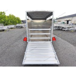 Remorque bétaillère Lider 44540 - un essieu freiné 1350 kg - 250 x 125 x 155 cm