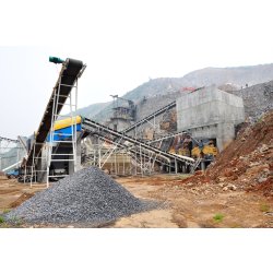 Unité de concassage pour recyclable des déchets de construction 80-200 t/h