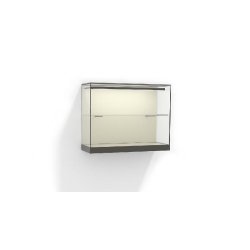 Vitrine murale muséographique  sur mesure et fabriquée en France