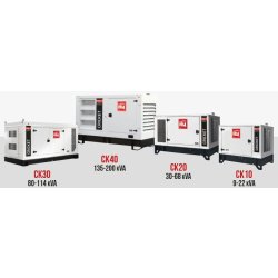 Ck cricket essentials  groupes électrogènes industriel - visa  -  de 9 à 200 kva)