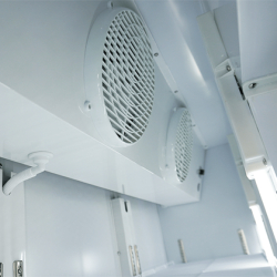Vitrine réfrigérée murale en 2 portes (+2°c/+10°c) - capacité 800 litres