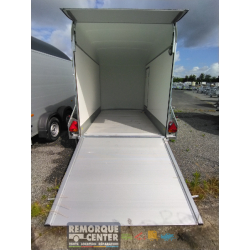 Remorque fourgon Debon Roadster 400 - PTAC 750 à 1300 Kg - 1 essieu freiné - 3150 x 1640 mm - H:2010 mm - Référence C400
